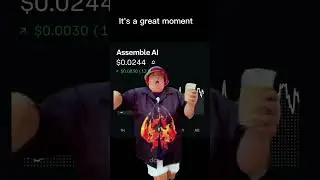 Assemble AI token is up 13 percent of the day