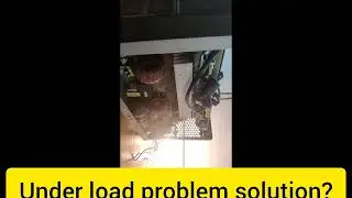 #emerson #UPS 2kva over load & under load problem and solution . Pls watch and subscribe my channel
