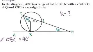Tangents To A Circle And Angle Between Tangent And Chord | Maths Part 1 | Mathematics Portal | Unit
