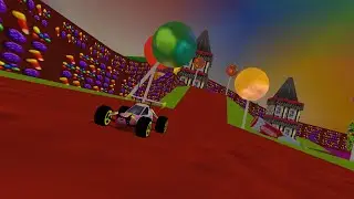 RVGL. Candyland by hilaire9, Jaseaka. 669m, 4 laps. Car Rice Ball