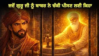 ਜਦੋਂ ਗੁਰੂ ਜੀ ਨੂੰ ਬਾਬਰ ਨੇ ਚੱਕੀ ਪੀਸਣ ਲਈ ਕਿਹਾ || Guru Nanak Dev Ji Sakhi