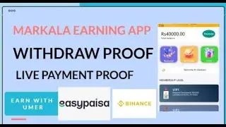 Markala Earning app Withdrawal Proof || Make money online || Markala Earning app 2022