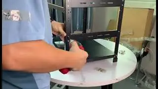 2021 the most popular 12gpu open mining rig frame installation