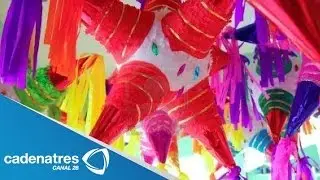 Acolma resurge la tradici&oacute;n de las pi&ntilde;atas para acabar con los 7 pecados capitales