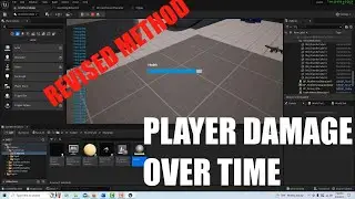 Здоровье/урон игрока с течением времени в Unreal Engine. ОБНОВЛЕННЫЙ МЕТОД