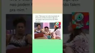 jesse A fofoqueira Do BBB22#fofocas #jadepicon #jesse