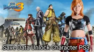 [PS3] Basara Samurai Heroes Save Data Unlock All Character Max Level Max Money Max Item PS3 CFW HEN