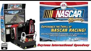 NASCAR RACING ARCADE! Daytona International Speedway Arcade Driving Game
