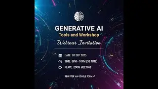 Career Link Academy - Generative AI + Workshop Sharing Session