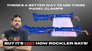 ПРОСТОЙ способ использовать зажимы для панелей Rockler, не разбирая их!