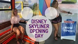 DISNEY SKYLINER OPENING DAY!!!