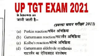 Up tgt Science preparation// organic chemistry