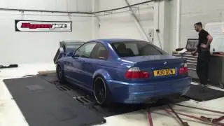 BMW E46 M3 Rolling Road Run - Evolve Stage 3, Evolve Intake, Supersprint Race, Dynoyet