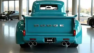 Пикап Dodge Ram Vintage 2026 года возвращается с классическим стилем и современной мощностью!