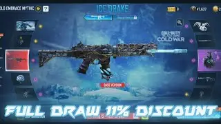 🤯 Mythic Krig 6 - Ice Drake Full Lucky Draw CODM | Cold Embrace Mythic Draw Cod mobile