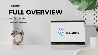 StatNote PRO: Full Overview