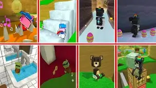 Eggs, Backrooms, Underground - Super Bear Adventure Gameplay Walkthrough Compilation - Part 554