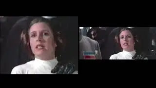 Star Wars 4 Pan & Scan comparison