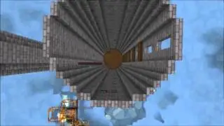 Tekkit Castle build Finishing the main building of the keep