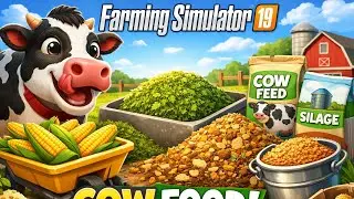 Farming simulator 19 gameplay cow ban and grass #farmingsimulator19 @argamingfamily063
