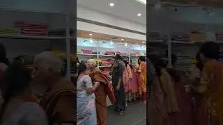 saree shopping in RK collections in Vijayawada
