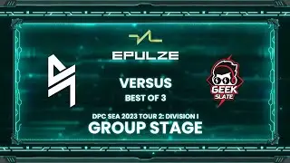 [FIL] Blacklist Rivalry vs Geek Slate (BO3) | DPC Tour 2 Division 1: Southeast Asia