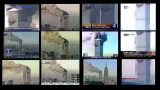 9/11 News Broadcast Comparison (FOX/NBC/CBS/ABC/NY1/CNN/PIX11)