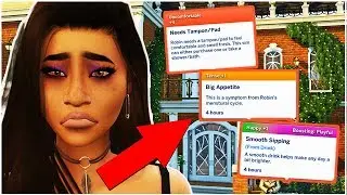 MAJOR Slice of Life Update // Period, Drinking & MORE UPGRADES // The Sims 4 Mods