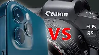 iPhone 12 Pro, Canon EOS R5'e karşı!