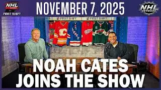 Philadelphia Flyers forward Noah Cates joins the show | November 7, 2025