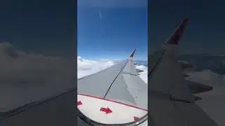 My window seat view 🤩🤩🤩