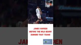 James Harden Had Big Bounce Before The Big Beard