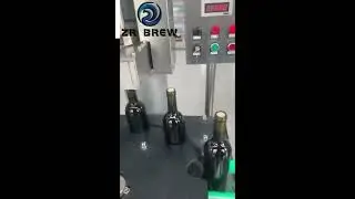 Automatic wine bottle cork press machine