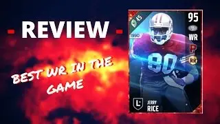 JERRY RICE REVIEW - MADDEN ULTIMATE TEAM 17