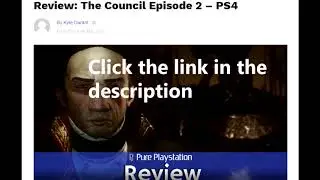 GOODKyle's The Council Episode 2 Review [Article]