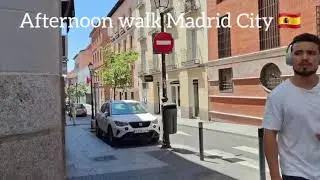 Afternoon walk Madrid City 🇪🇸 #madridspain #travel #europeantravel #madridwalk