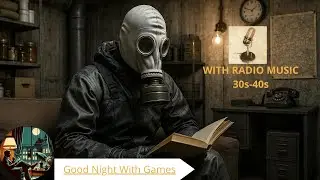 Underground Bunker Ambience: You are reading a book after civilization has collapsed.(Music Version)