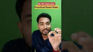 🔥HS 4th Semester Practical Exam Date প্রকাশিত   | WBCHSE update 2026  #hs2026 #scimindset
