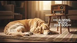 12 hours of Peaceful Dog Music for Deep Relaxation 😴 : Cure Separation Anxiety with Calming Vibes 🐕