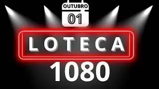 LOTECA, LOTECA CONCURSO 1080, RESULTADO DA LOTECA, LOTECA 1080, JOGOS DA LOTECA, RESULTADO DOS JOGOS