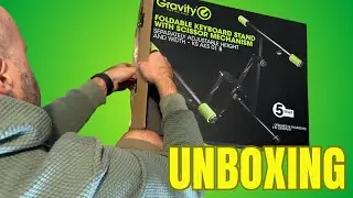 Unboxing Gravity KS AKS 01B Keyboard Stand + KSX 2T Extension