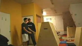 53 1/4 inch Box Jump - The Monkey Vault Parkour Training Centre