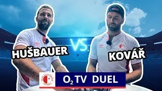 O2 TV Duel: Hušbauer vs. Kovář soutěžili v odezírání ze rtů