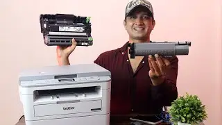 Тонер-картридж Brother TNB021 &mdash; установка Brother Toner | заправка тонер-картриджа Brother B021