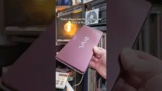 vaio were so cool #Sony #vaio #retrotech #frutigeraero #windows