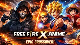 Free Fire X Anime: The Ultimate Crossover You Need to See!🫡🎯