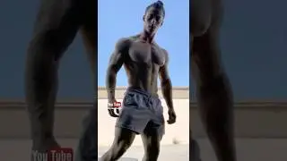 Bodybuilding Muscle Model Tyson Dayley WBFF Pro Posing Flexing Styrke Studio