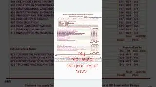 #shorts #ytshorts mp deled 1st year result 2022 & declared. #mpdeled #mpdeledresult2022