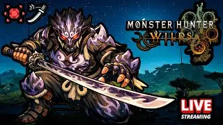 MONSTER HUNTER WILDS - Main long sword | Probando otras Builds |🔥⚔️💎 | #mhwilds