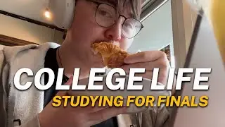 A day in the life of a UIdaho student studying for finals